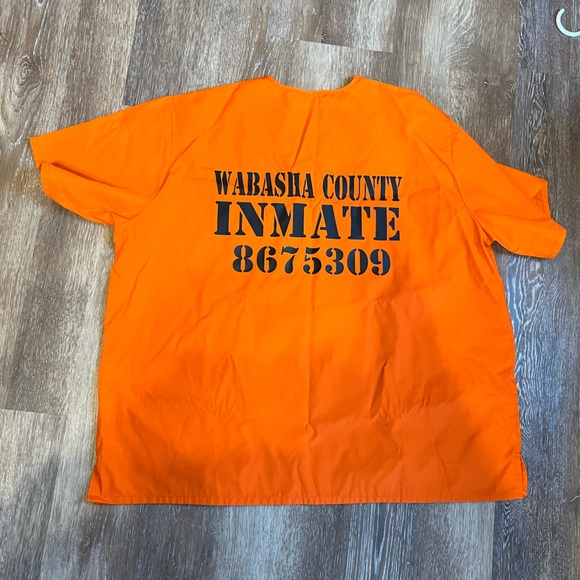 Prisoner - Inmate Halloween Costume 3X - Picture 1 of 6